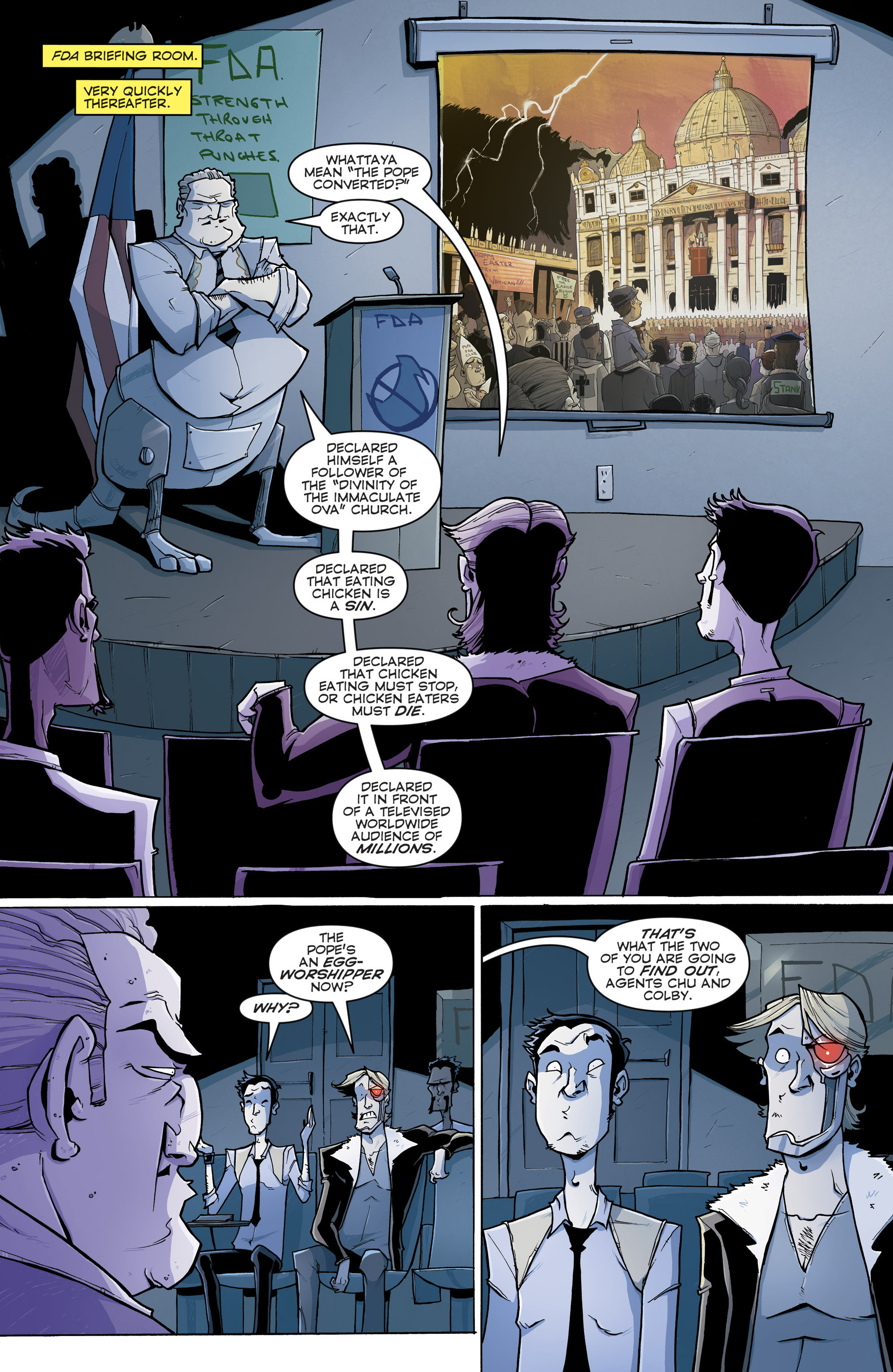 Read online Chew comic -  Issue #52 - 9