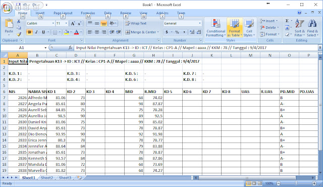 Cara Export Data Datagridview ke Excel di VB.NET