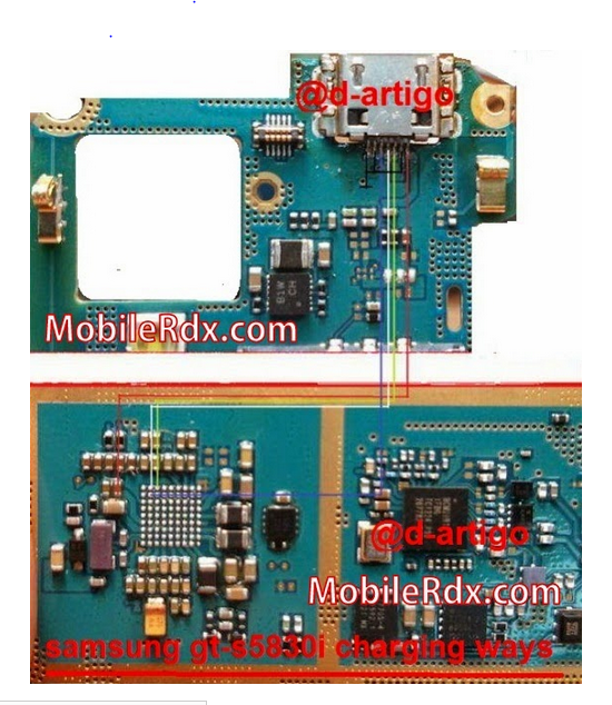 Samsung Gt-S5830I Charging Ways Repair Solution