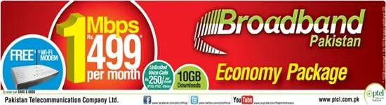 ptcl-broadband-economy-package