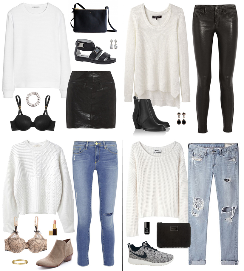 How To Wear | White Sweater - FLIP AND STYLE ♥ Australian Fashion and ...