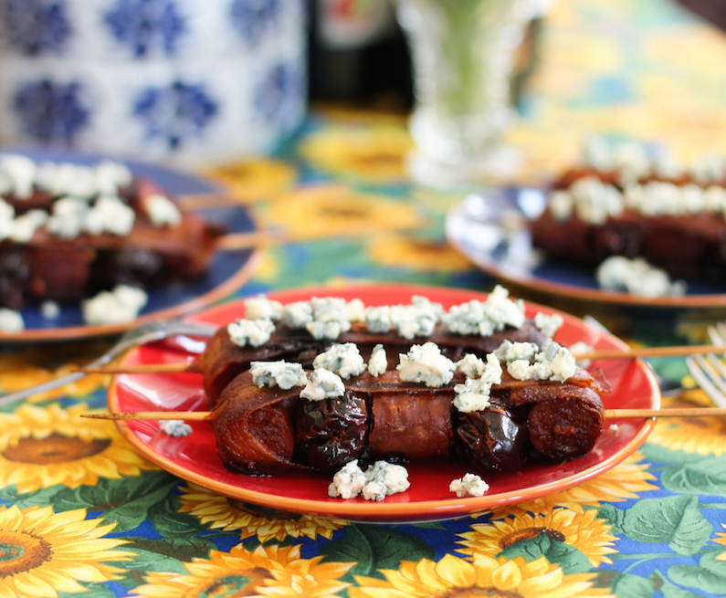 Food Lust People Love Chorizo and Date Skewers Brochetas de Chorizo