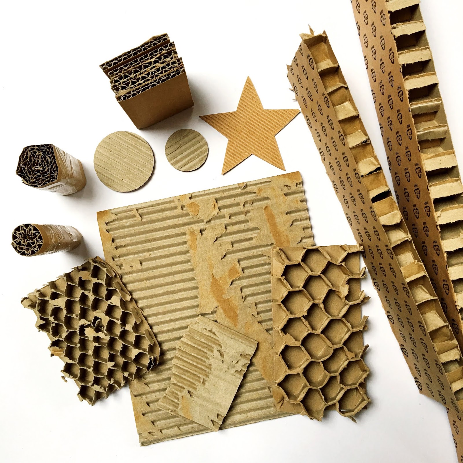 Printing with Gelli Arts® Recycle! Cardboard Printing with Gelli Arts® by Birgit Koopsen