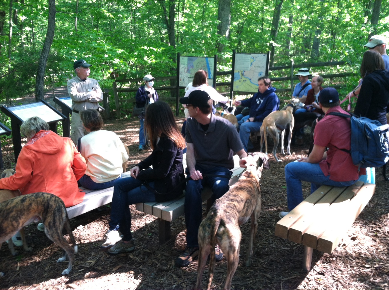 Pawstcards from Hampton Roads Ball's Bluff Battlefield Regional Park