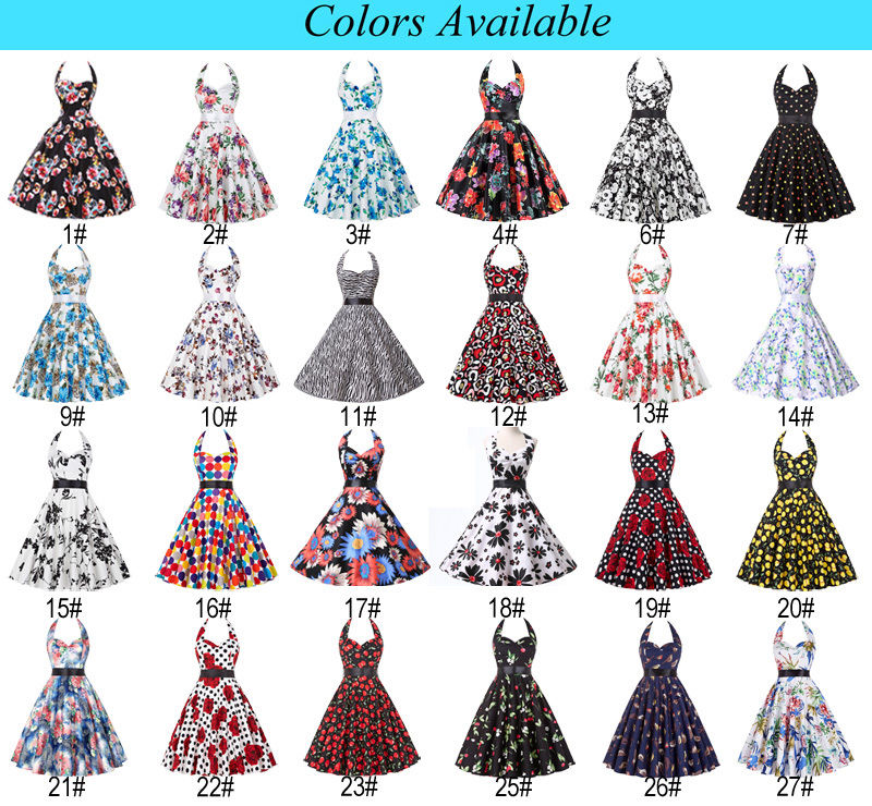 [ Shopping ] Les meilleures robes pin up sur eBay en coton de 20 à 40€
