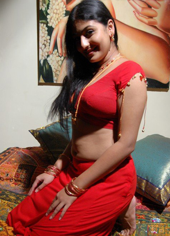 Only Actress Monica Hot Red Blouse Silandi Movie