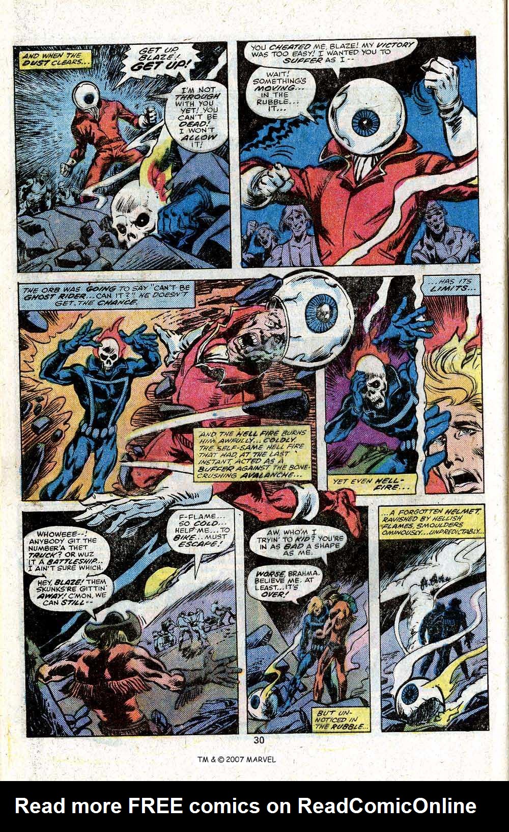 Ghost Rider (1973) Issue #28 #28 - English 32