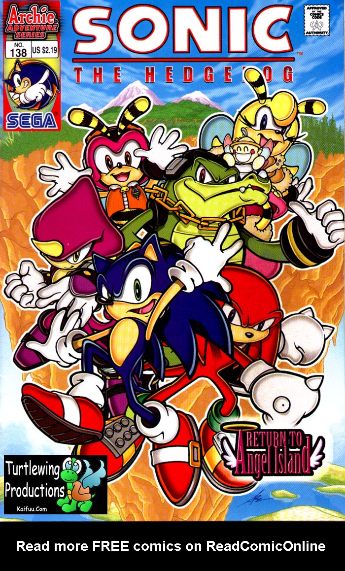 Sonic The Hedgehog (1993) issue 138 - Page 1