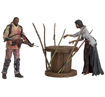 The Walking Dead Morgan & Impaled Walker Action Figure Box Set by McFarlane Toys