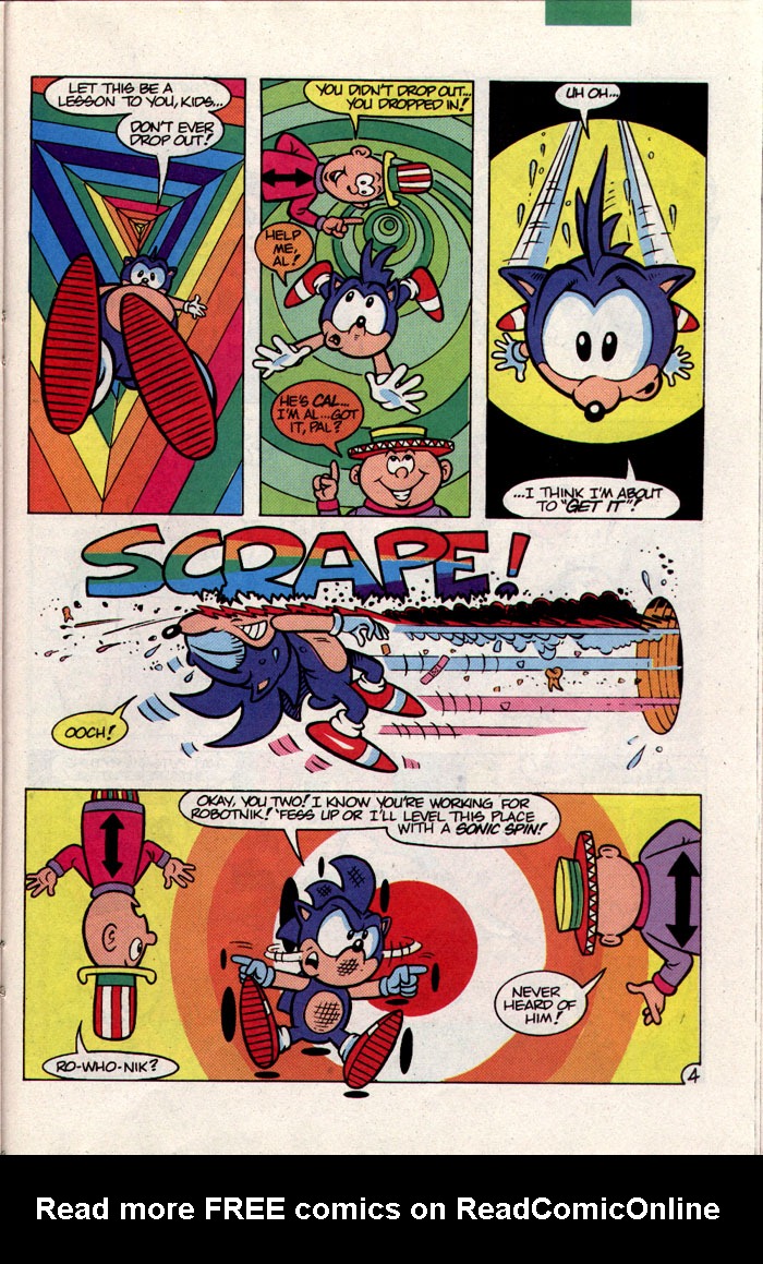 Read online Sonic The Hedgehog comic -  Issue #2 - 19