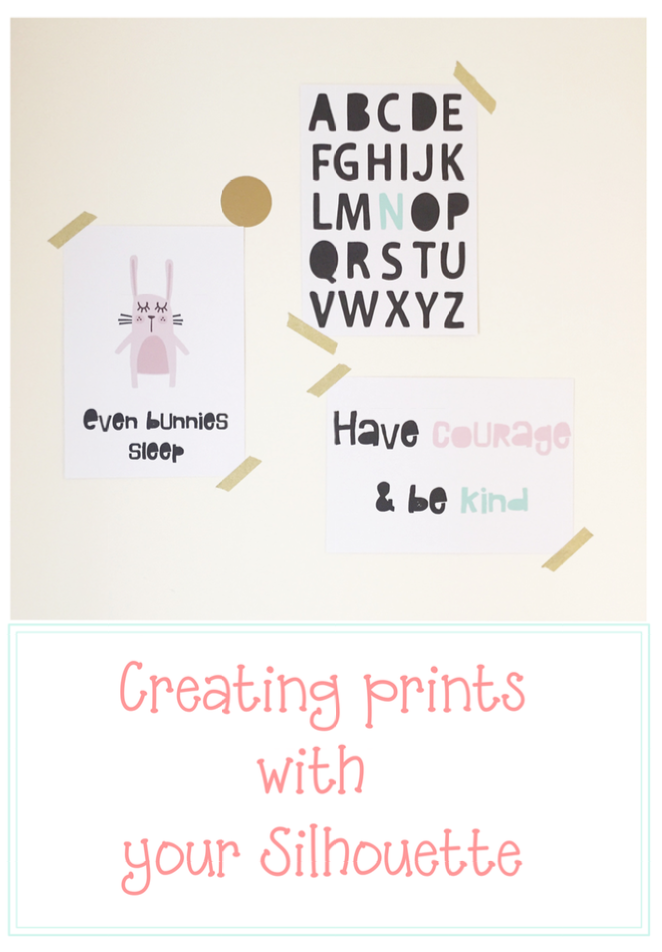 Silhouette UK Creating prints