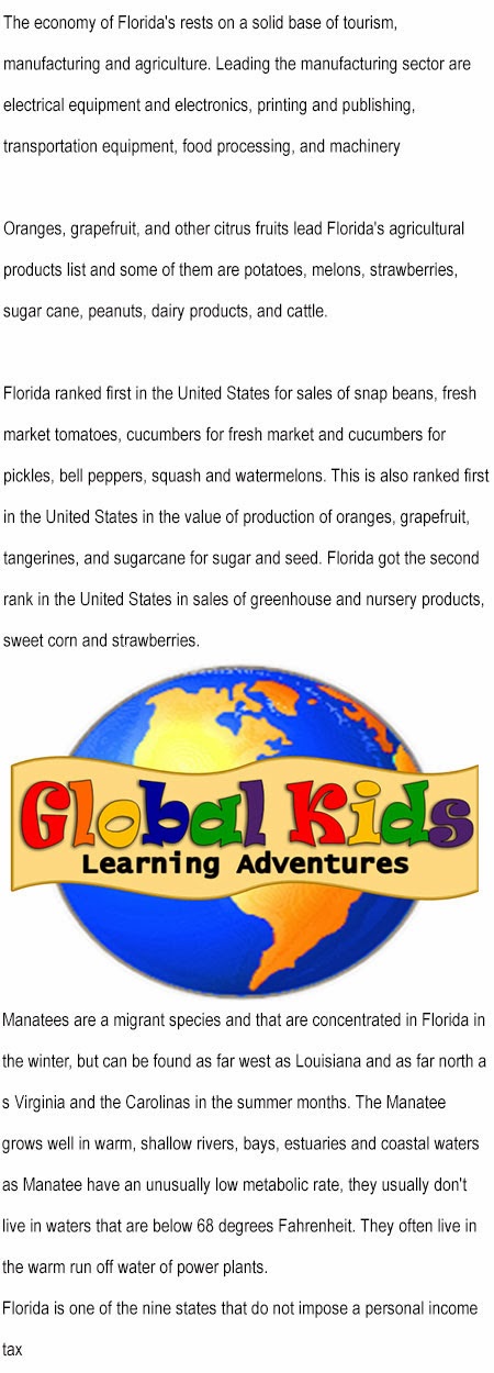 information about florida for kids