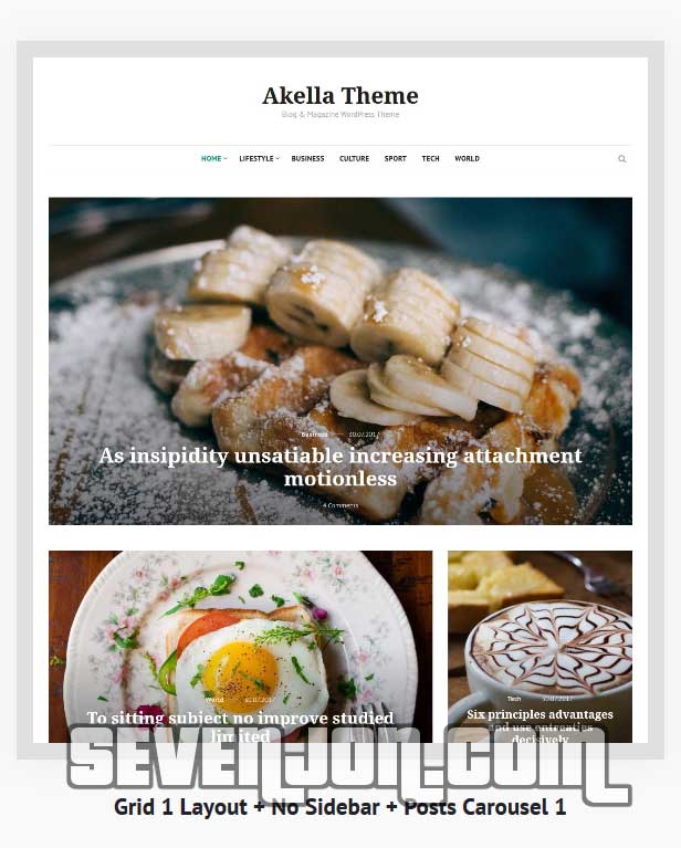 Akella - Personal Blog & Magazine Theme