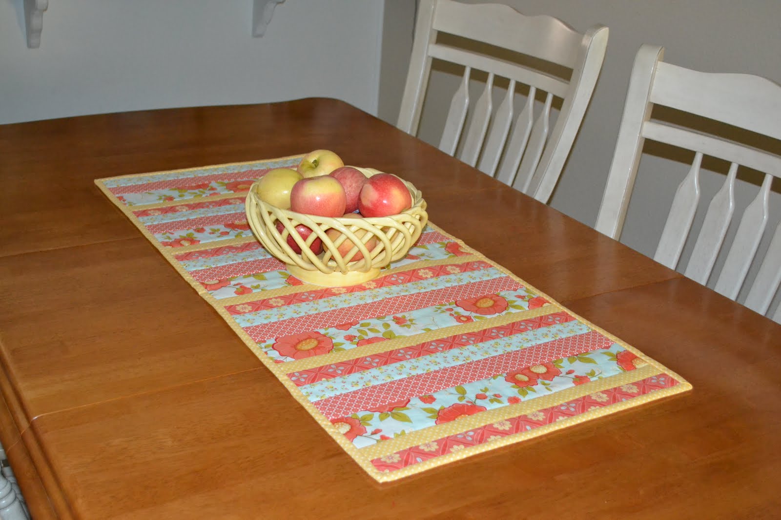 Random Craft Summer Quilted Table Runner
