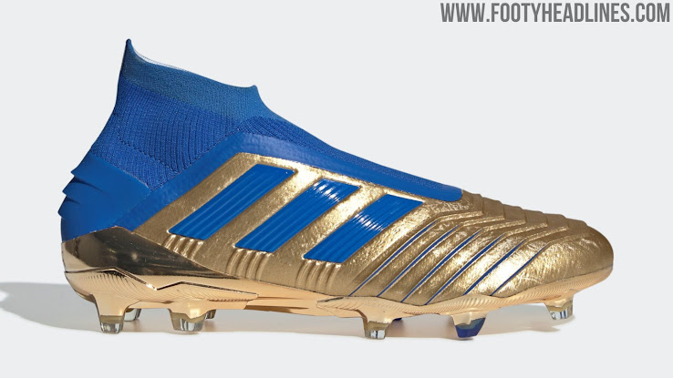 adidas predator gold and blue