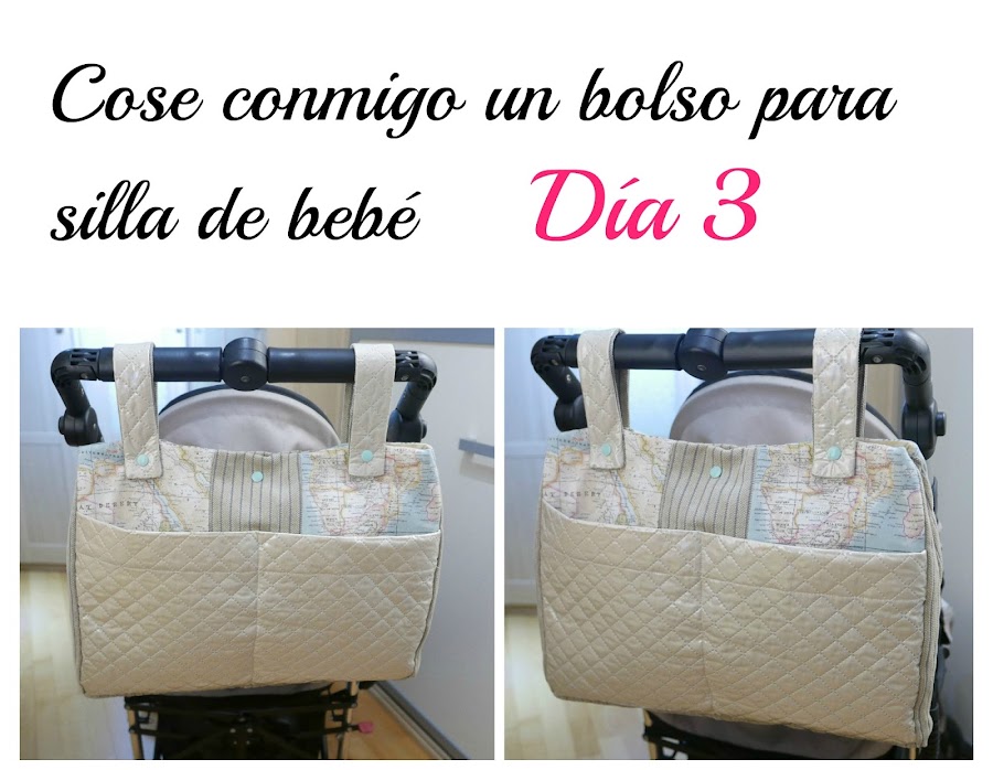 Patrón costura bolso silla niños