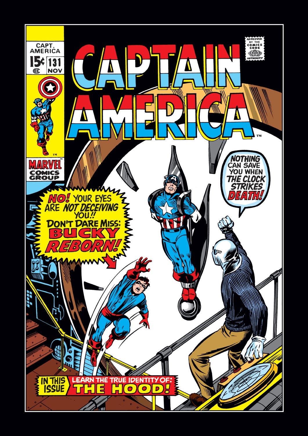 Read online Captain America (1968) comic - Issue #131 - 1