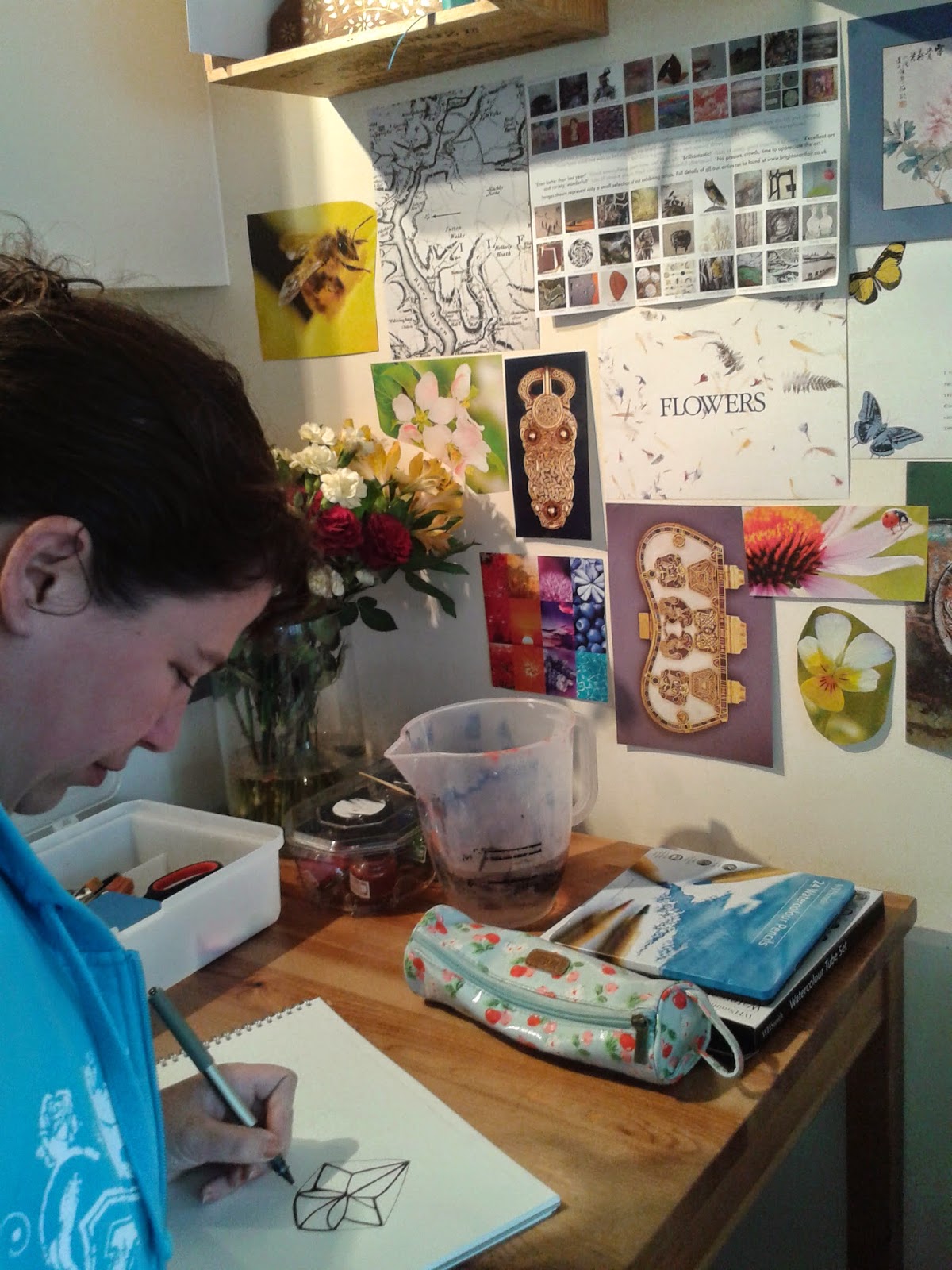 Enchanted Textile Design How to turn your art work into fabric or