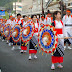 Tottori Shan-Shan Matsuri ~E a dança com sombrinhas coloridaas