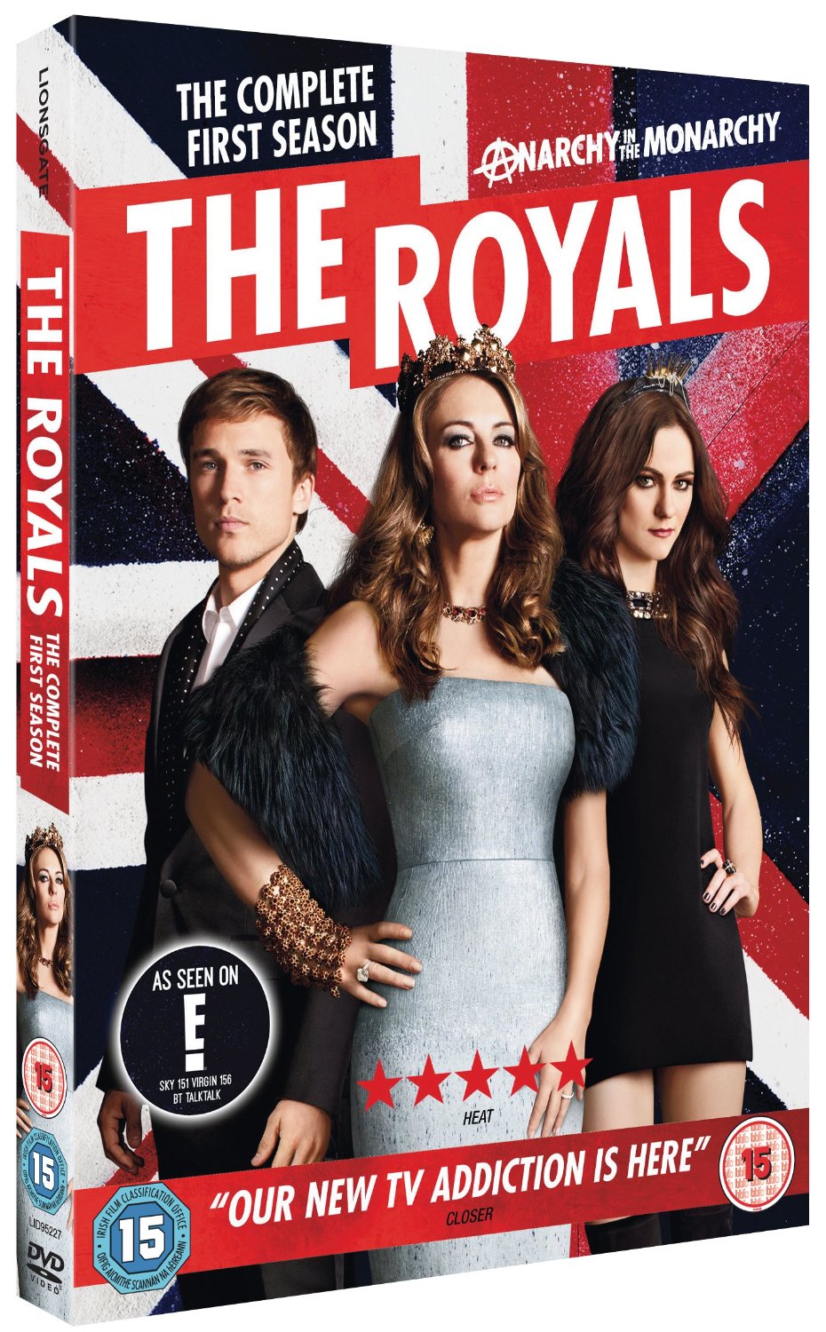 THE ROYALS SEASON 1 .. ON DVD JULY 6TH ..