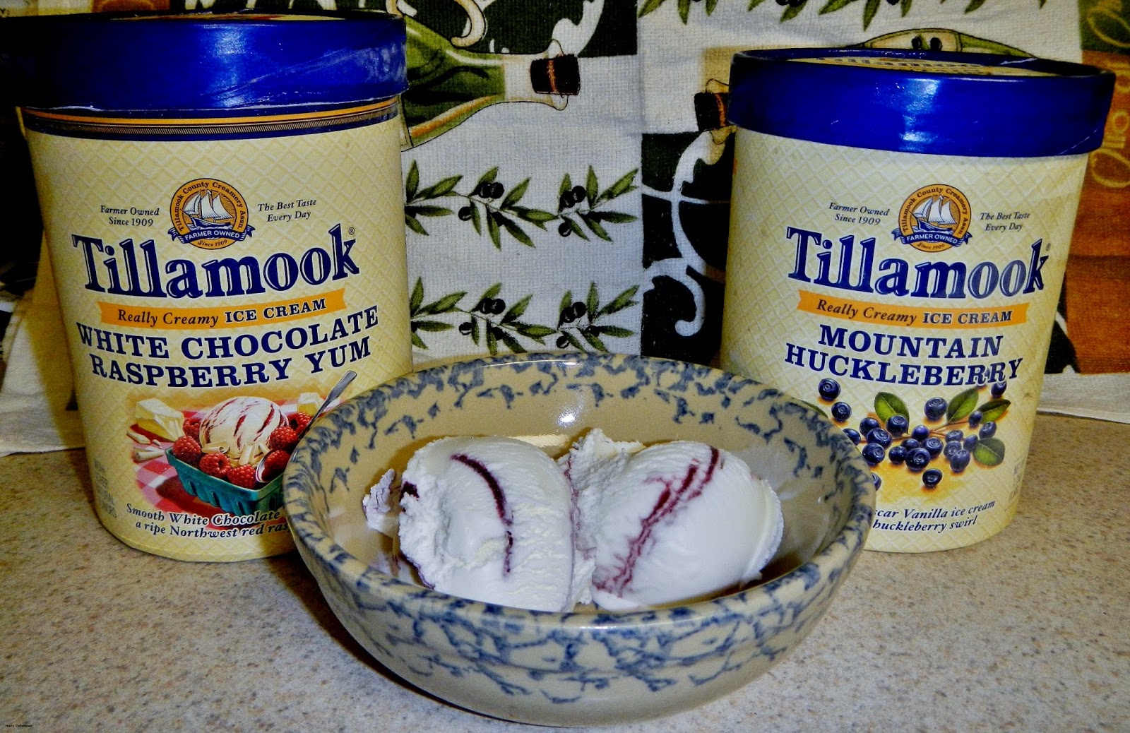 Tillamook White Chocolate Raspberry Ice Cream Raspberry