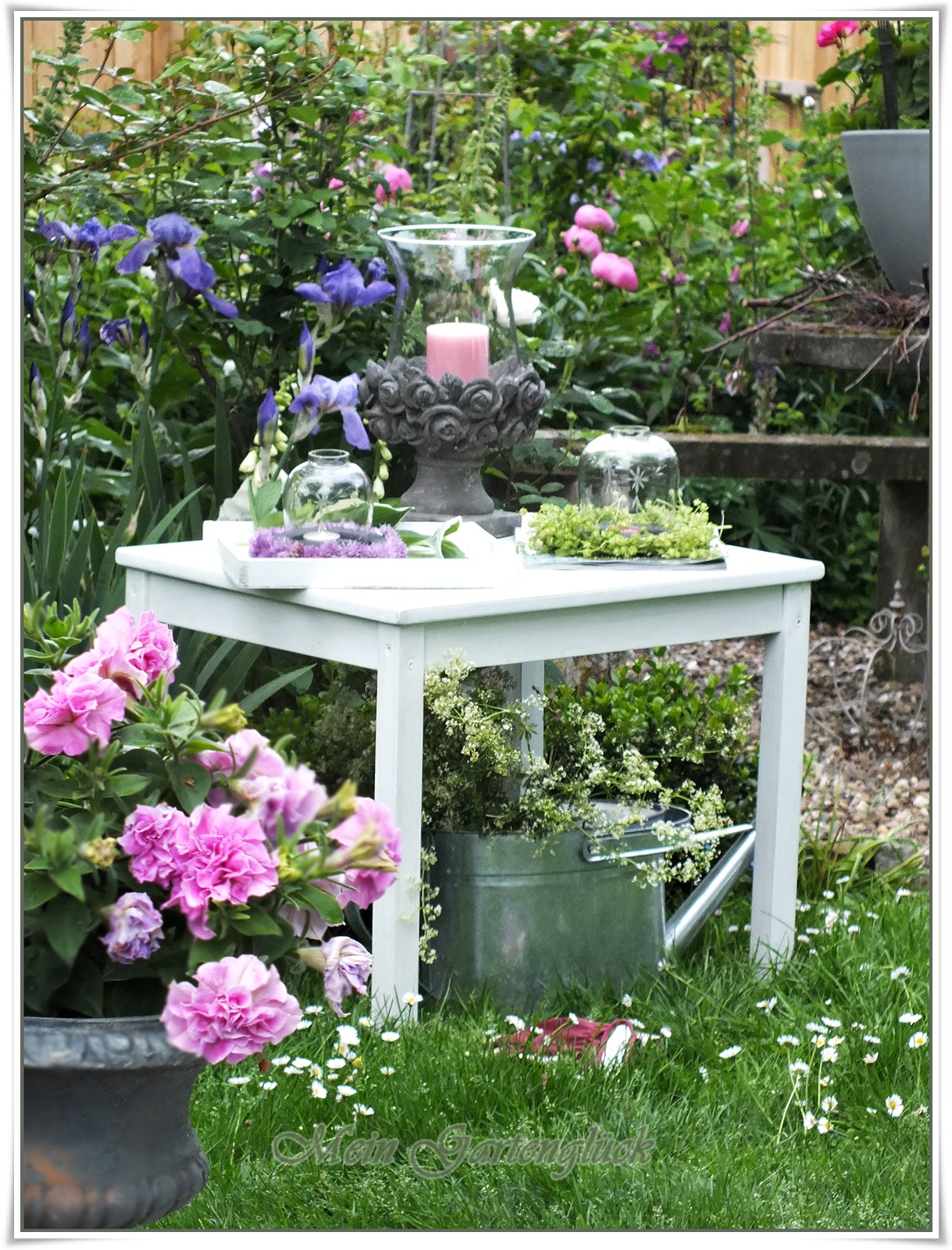 Mein Gartenglück Blüten, Romantisch und ROSA