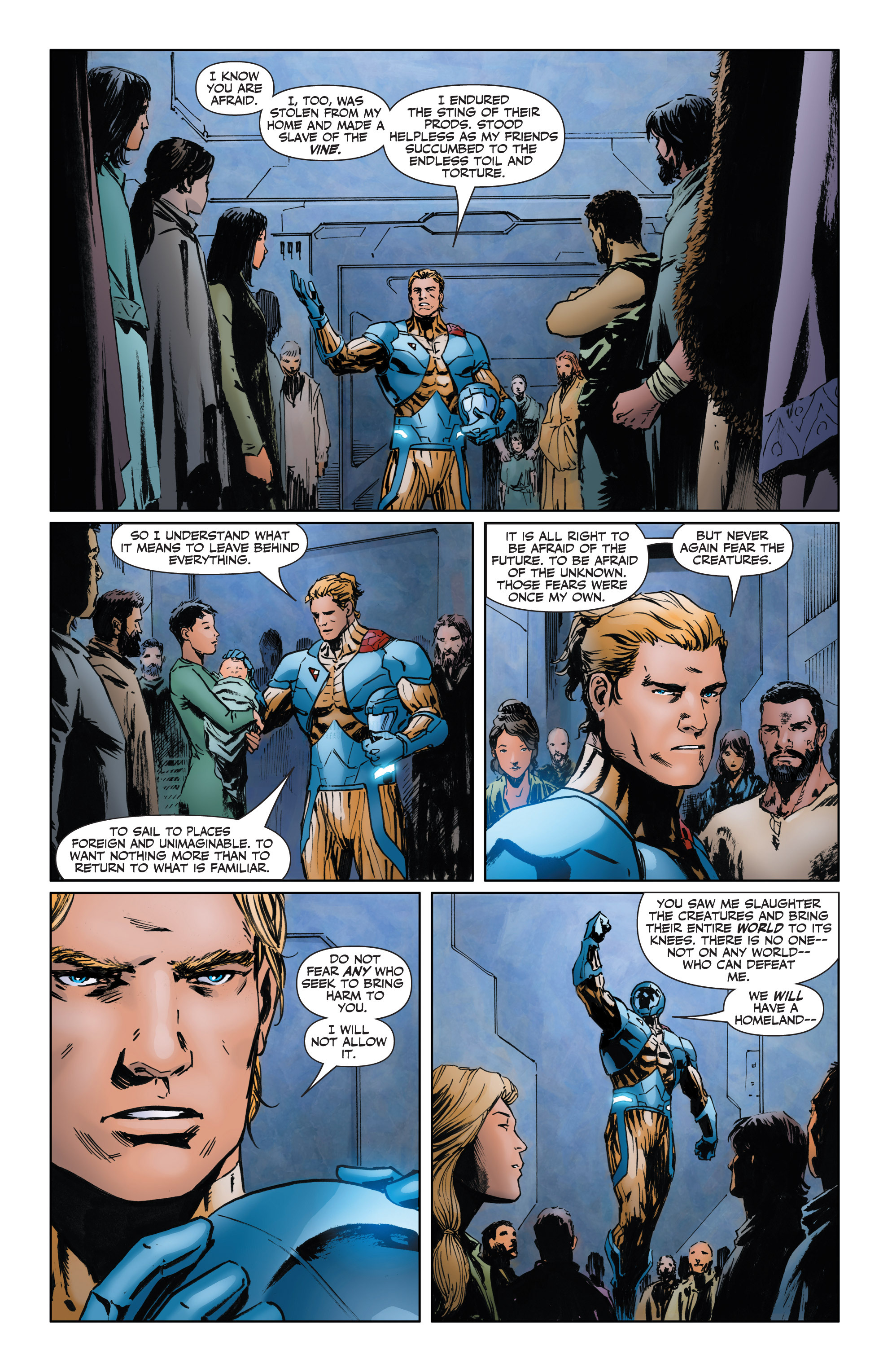 Read online X-O Manowar (2012) comic -  Issue # _TPB 4 - 13
