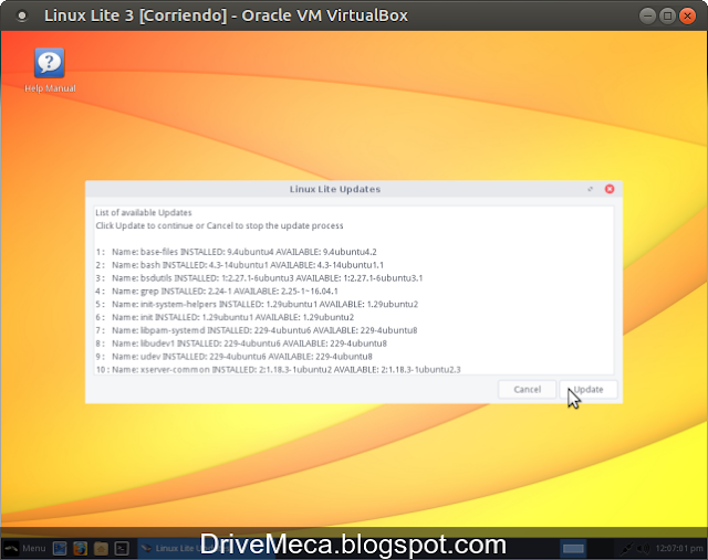 DriveMeca instalando Linux Lite paso a paso