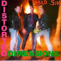 Portada de Distorted Dimensions de Mad Sin (1990)