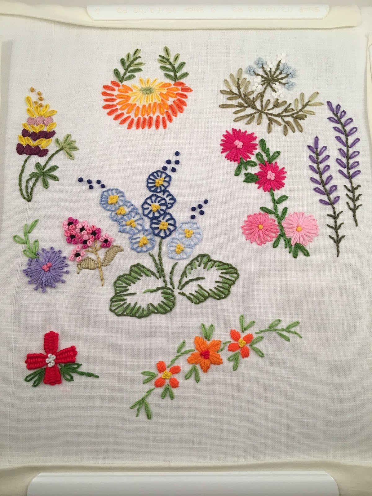 MooshieStitch Embroidered Lavender