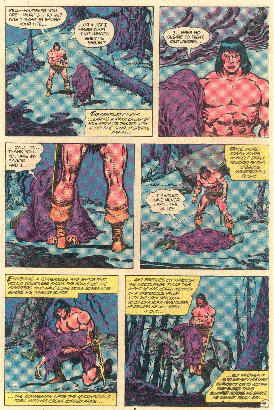 Read online Conan the Barbarian (1970) comic -  Issue #118 - 5