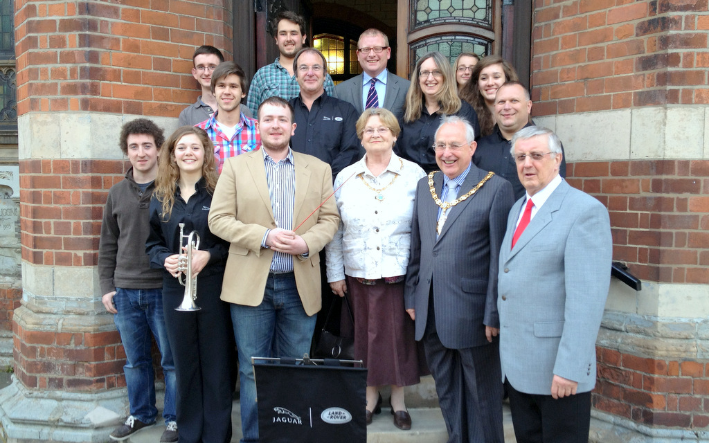 The Latest News from Jaguar Land Rover Band: 'Brass the Baton' - A ...