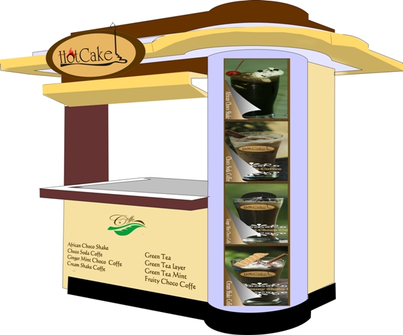 Contoh Gerai dan Booth Daftar waralaba terbaik Daftar