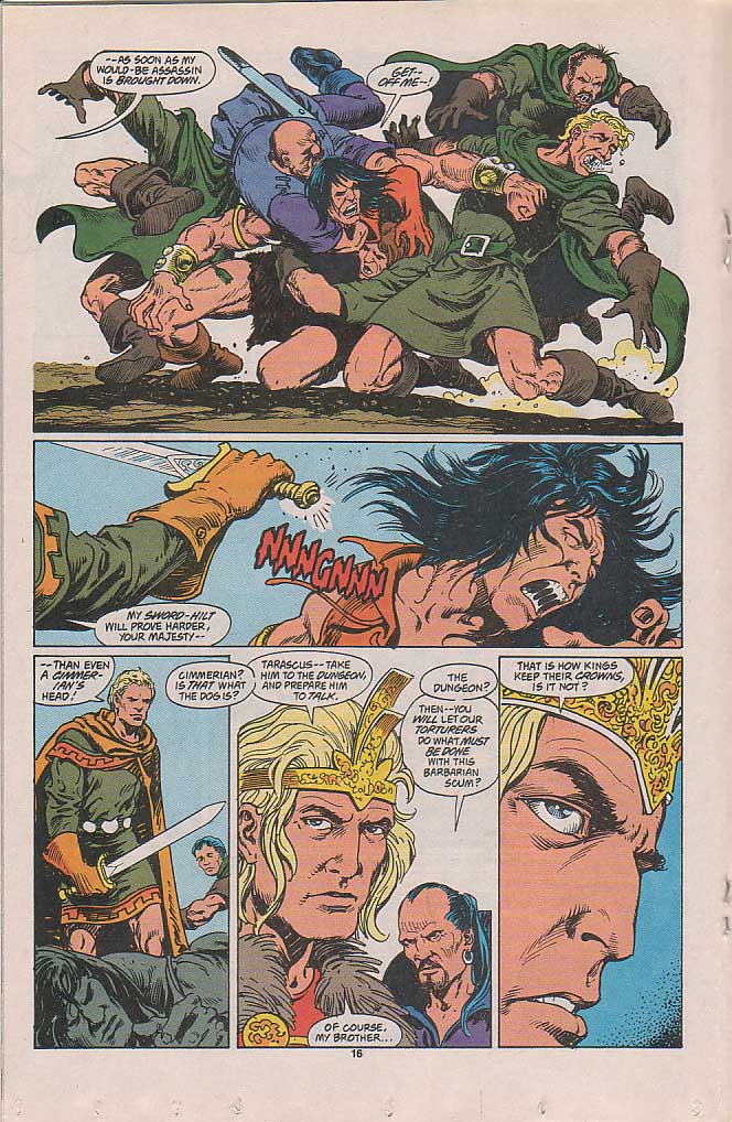 Read online Conan the Barbarian (1970) comic -  Issue #257 - 12