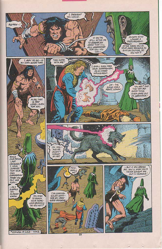 Conan the Barbarian (1970) Issue #257 #269 - English 18