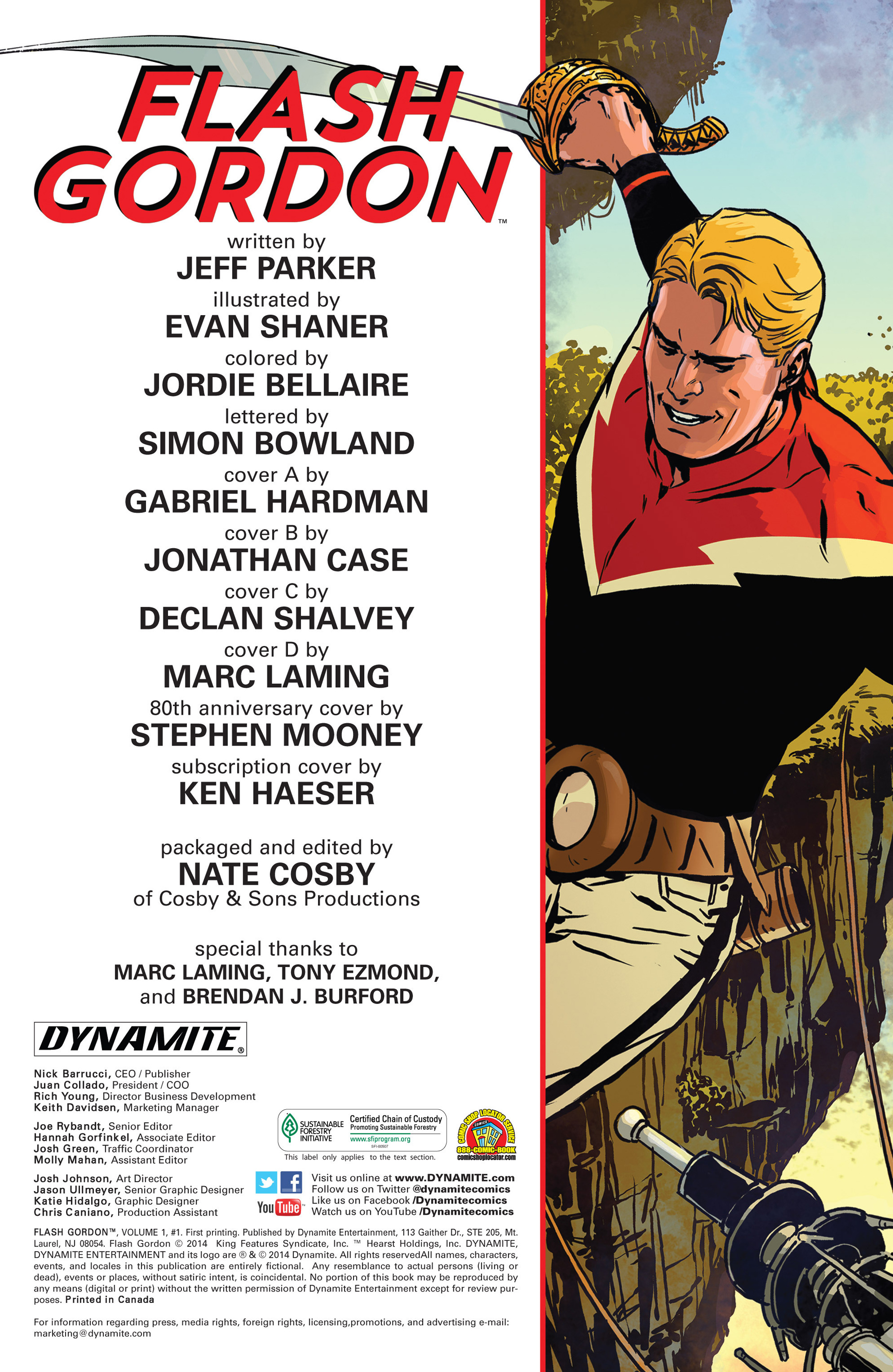 Read online Flash Gordon (2014) comic -  Issue #1 - 5