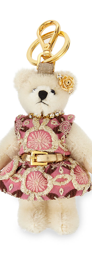 Prada Brigitte Bear Keychain