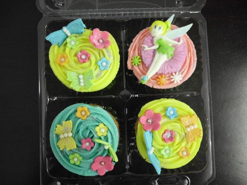 Die Koekblik Tinkerbell Kitchen Tea Cupcakes for Agi 5 October 2012