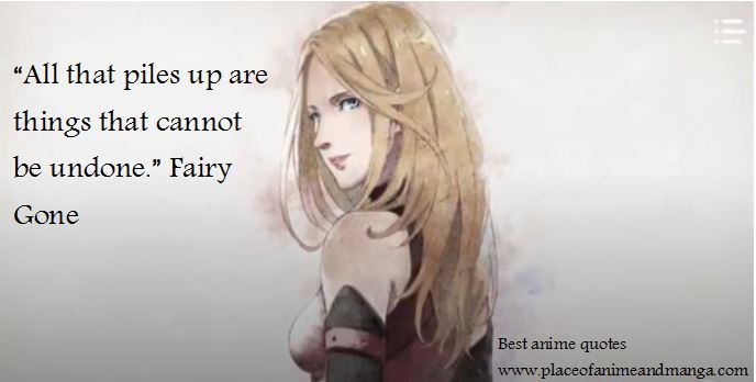 Place of Anime and Manga: Best Most Meaningful Life Teaching Anime Quotes  2019 引用文