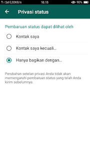 Cara membuat whatsapp terlihat tidak aktif