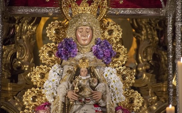 Rocío, la última procesión del 2019 en Sevilla Rocío, la última procesión del 2019 en Sevilla