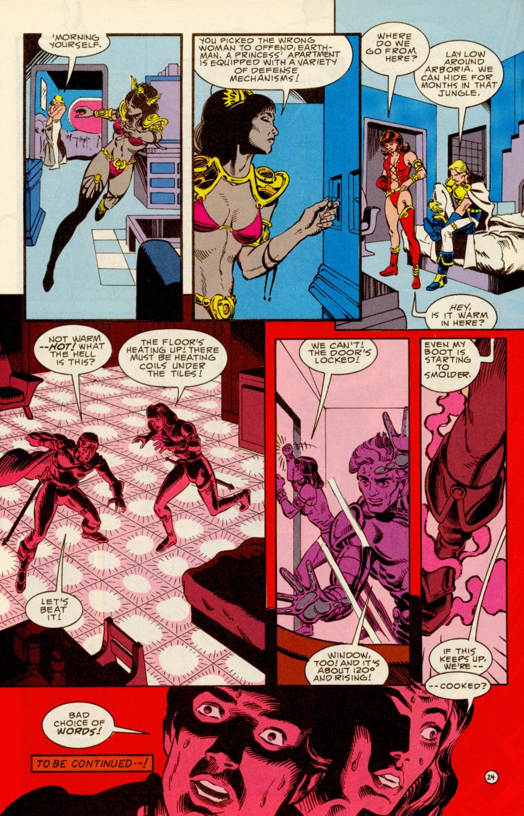 Read online Flash Gordon (1988) comic -  Issue #4 - 25