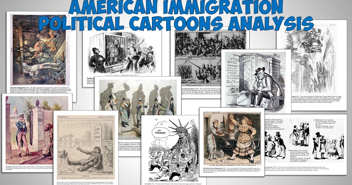 Students of History: America’s History of Immigration Cartoon Analysis