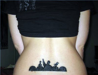 tramp stamp tattoo tramp stamp tattoo