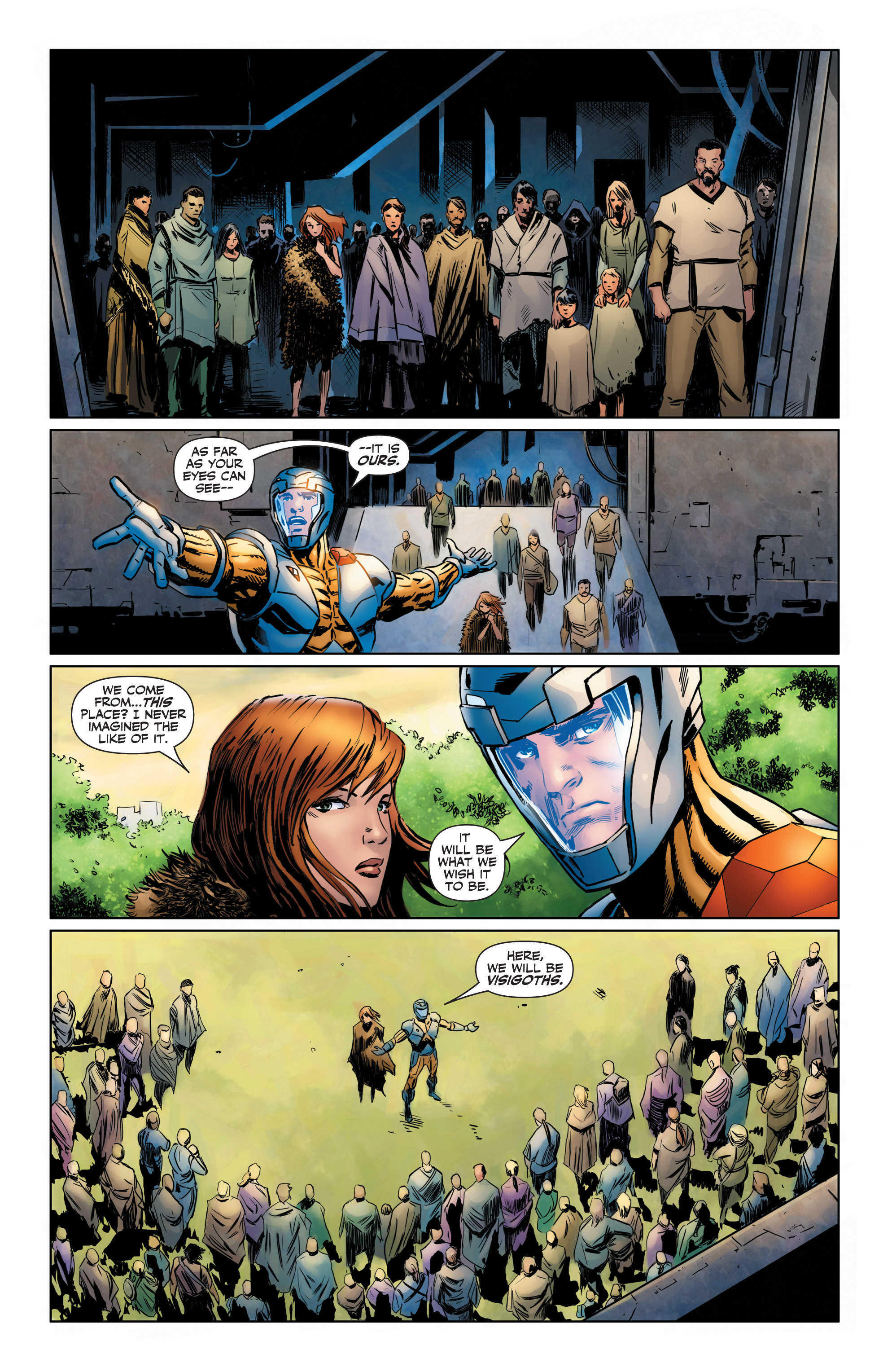 Read online X-O Manowar (2012) comic -  Issue # _TPB 4 - 20