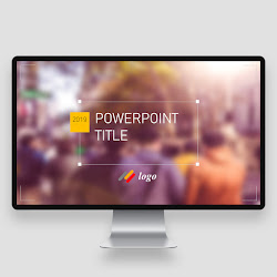 blur powerpoint background templates template