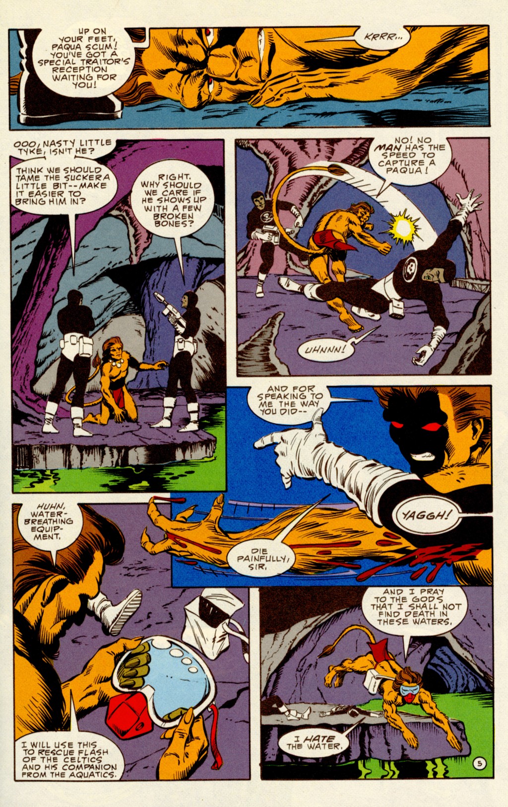Read online Flash Gordon (1988) comic -  Issue #3 - 6