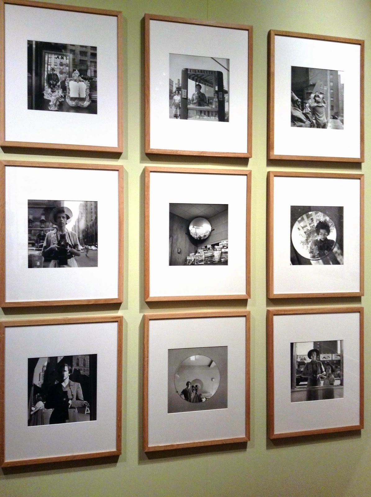 9 self portraits of Vivian Maier