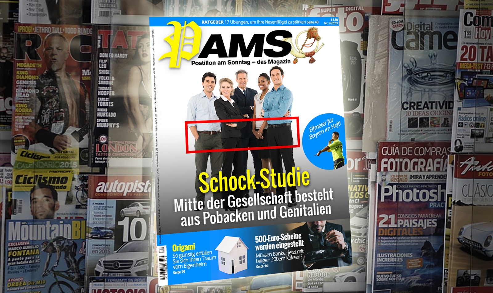 in PamS SchockStudie! Mitte der Gesellschaft besteht aus