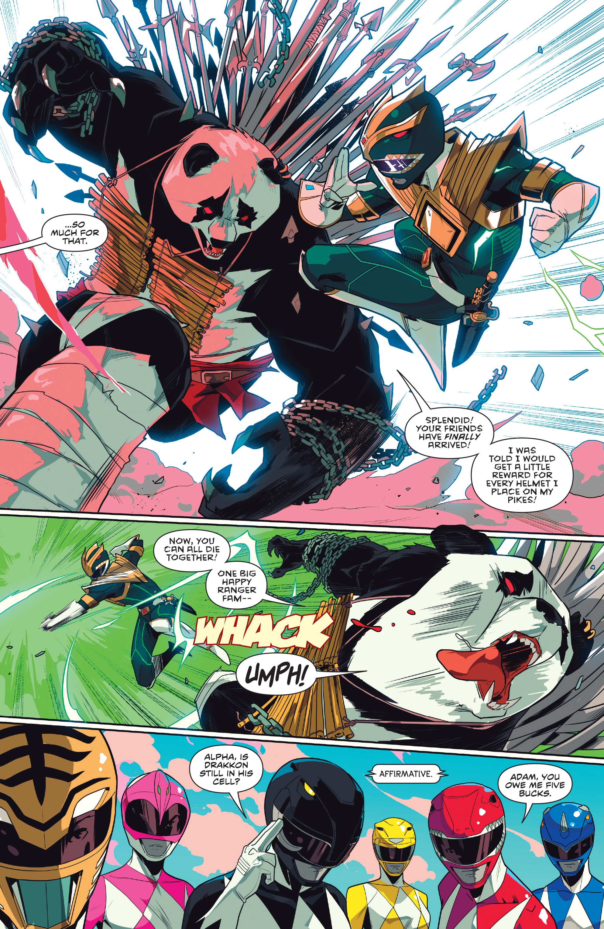 Read online Mighty Morphin comic -  Issue #1 - 22